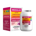 LOSEBiG MENOLOZ - Για τη Γυναίκα στην Εμμηνόπαυση - Με Σαφράν, Νυχτολούλουδο, Damiana, Μαγνόλια, Μαγνήσιο, Χρώμιο & Βιταμίνη D3