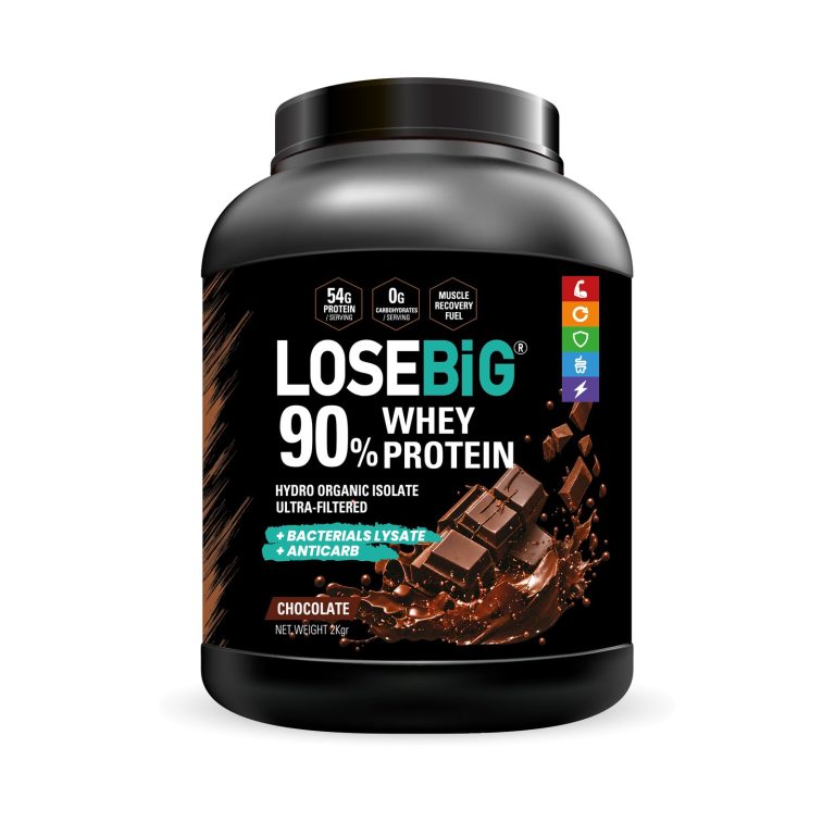 losebig whey protein 90 chocolate